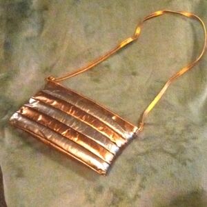 Genuine Leather Cooper & Pewter Sm. Shoulder Bag